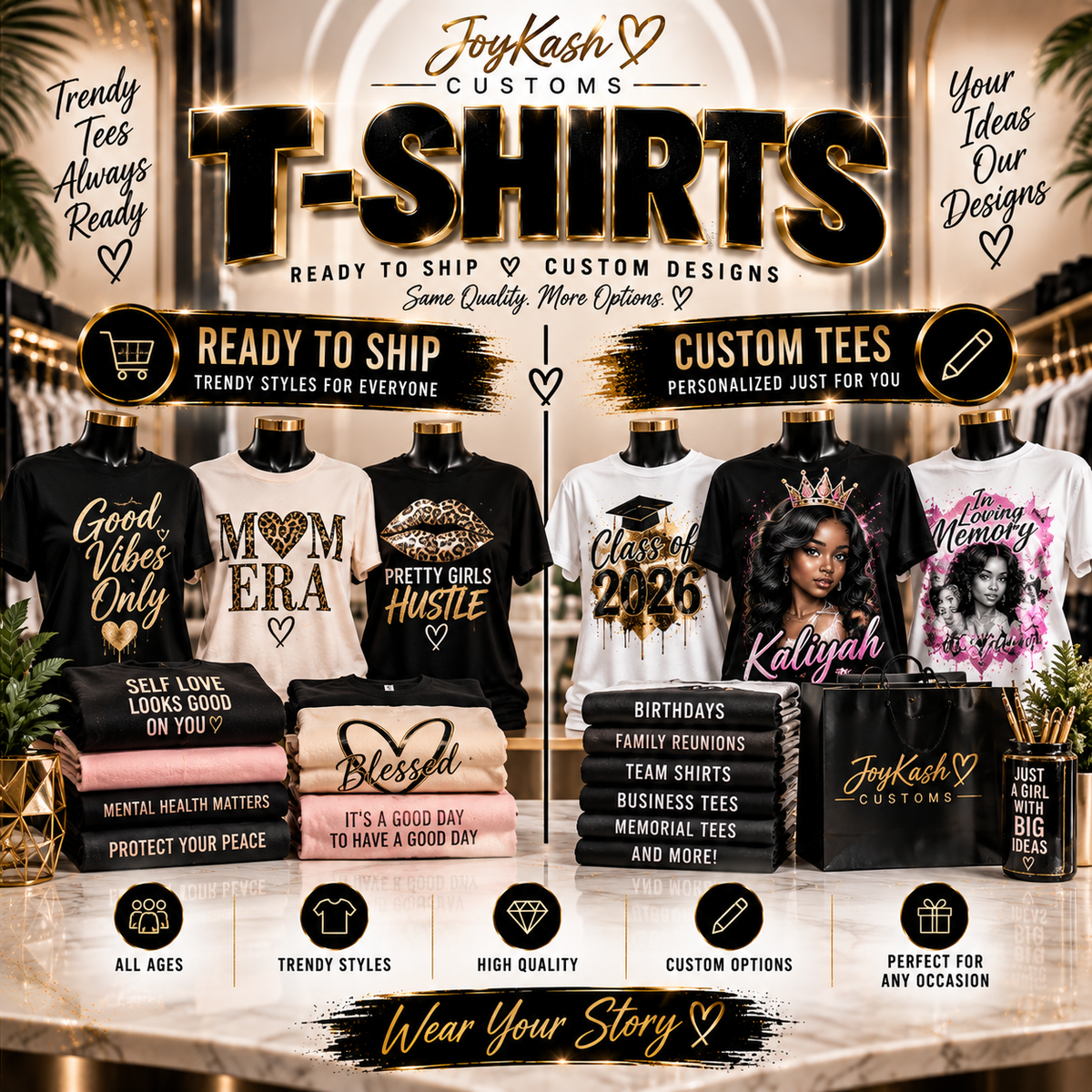 T-Shirts/ Apparel