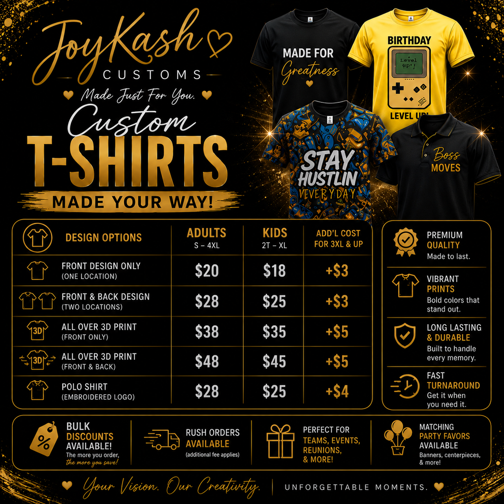 Custom T-shirts