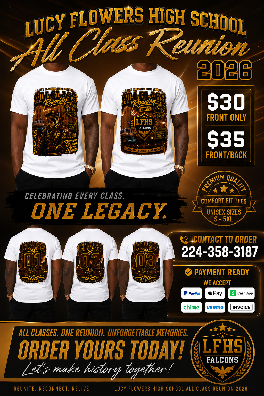 All Class Reunion T-Shirts