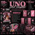 Adult Uno Cards Template- Digital Download