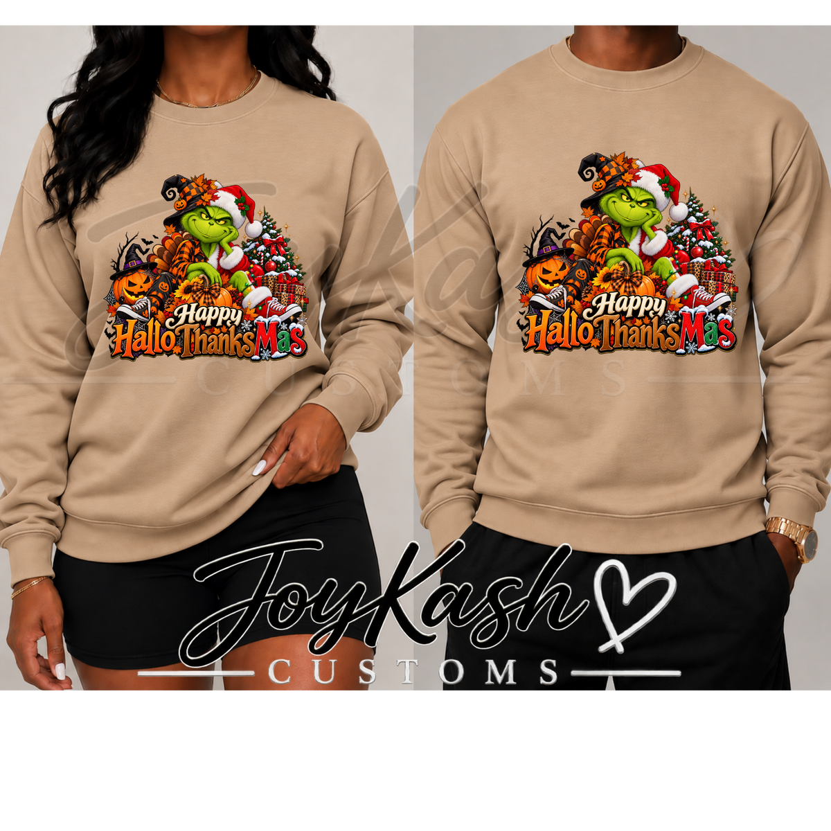 'Cool Grinch' Happy HalloThanksMas