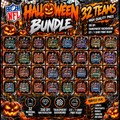Halloween NFL PNG Bundle (All 32 teams)