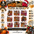 Happy HalloThanksMas PNG Bundle