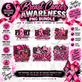 Breast Cancer Awareness PNG Bundle