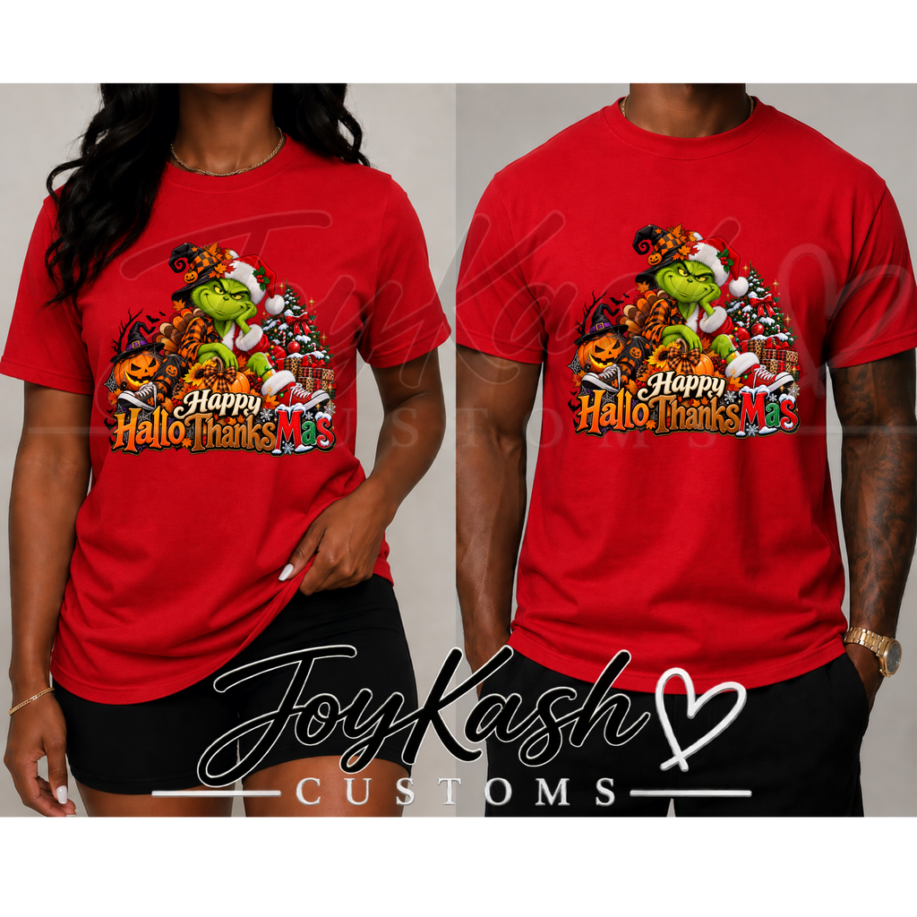 'Cool Grinch' Happy HalloThanksMas