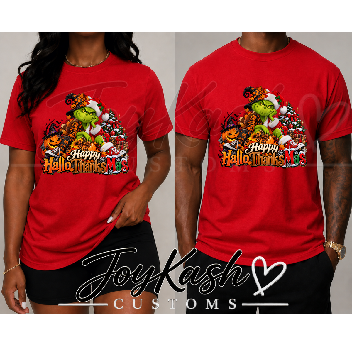 'Cool Grinch' Happy HalloThanksMas
