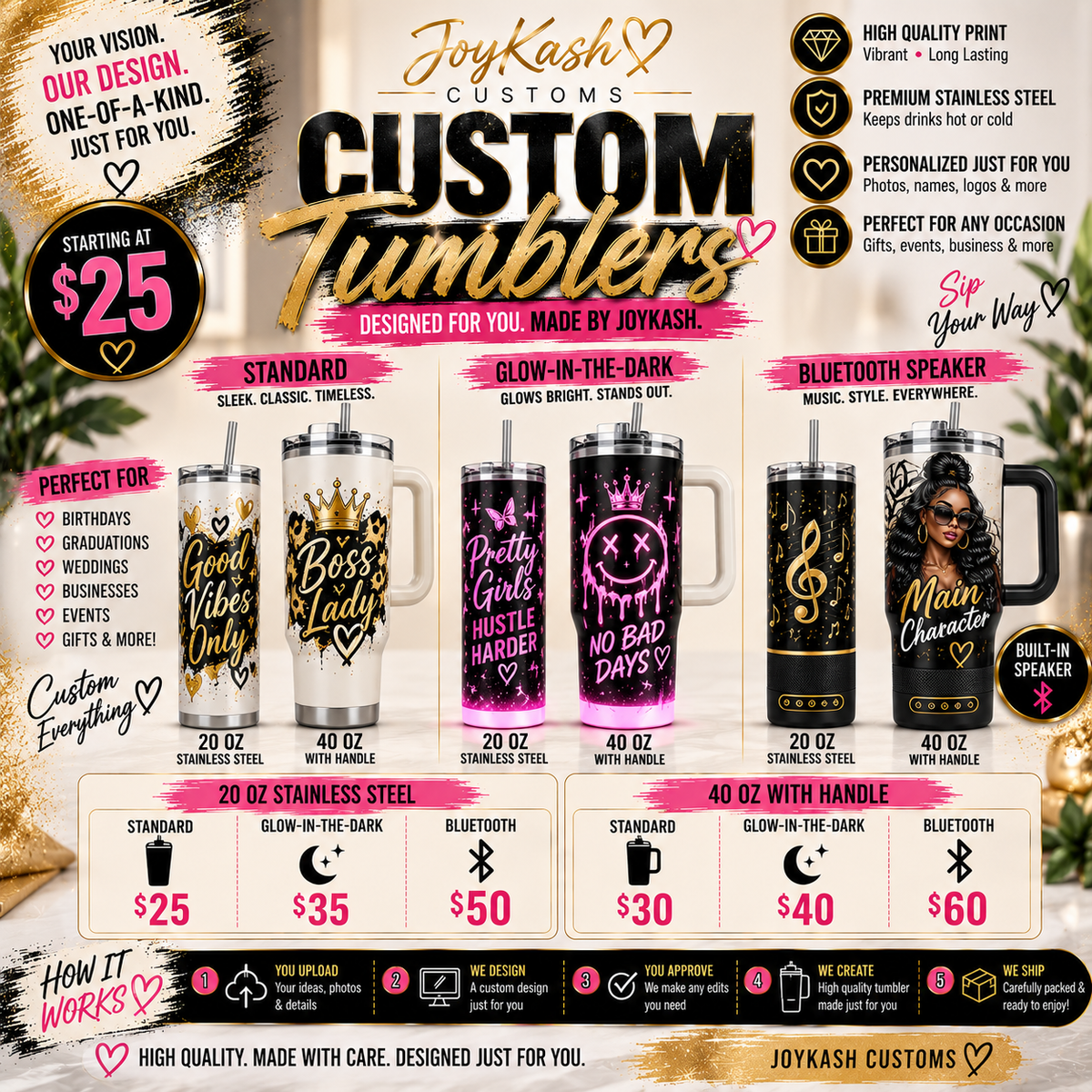 Custom Tumblers
