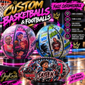 Customized Basketballs & Footballs
