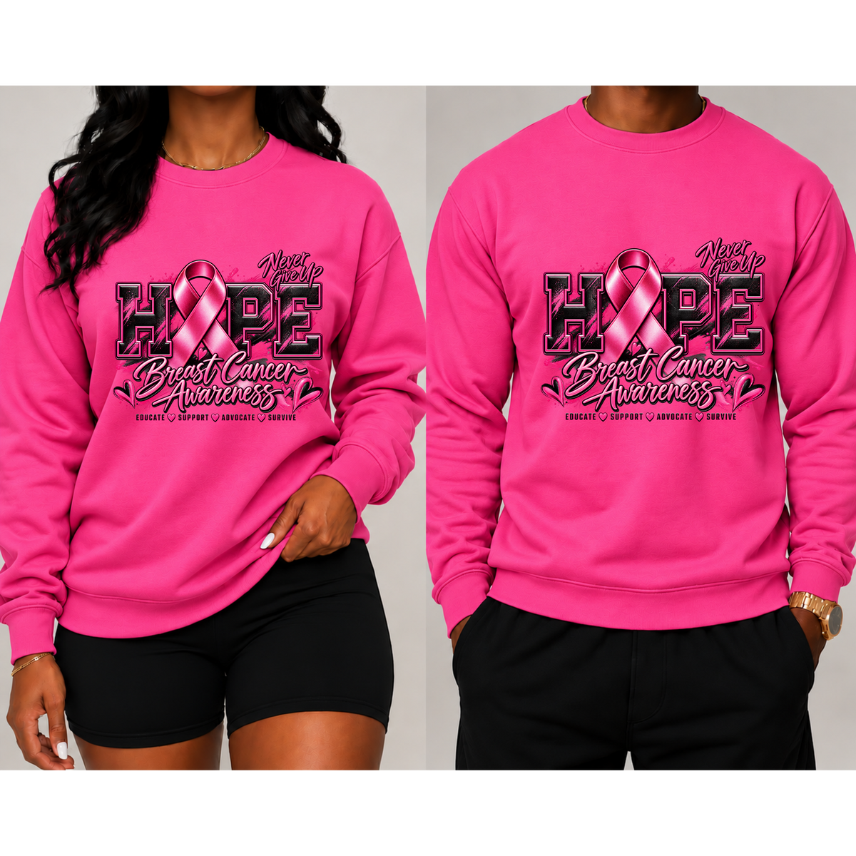 "Never Give Up Hope" Sweatshirt