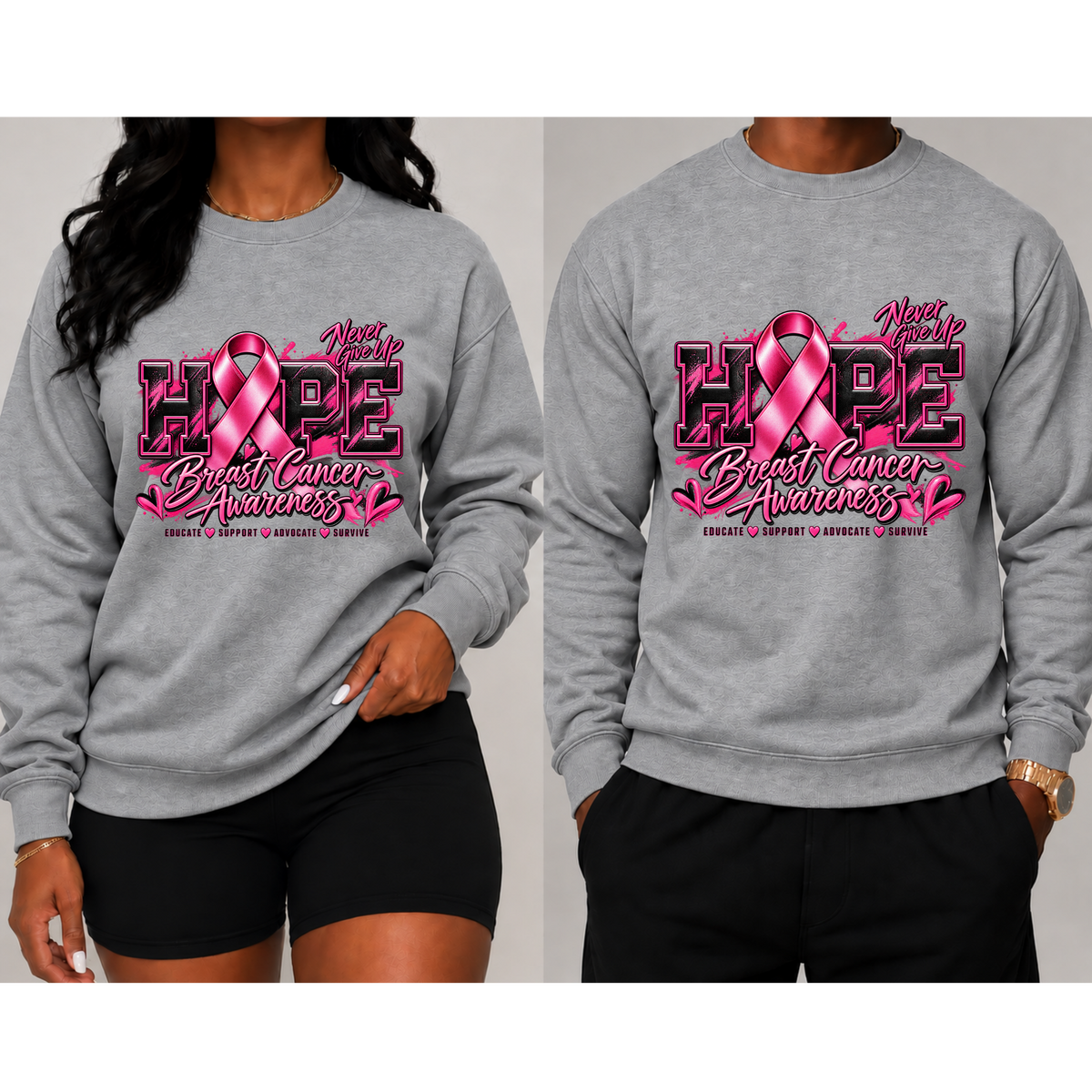 "Never Give Up Hope" Sweatshirt