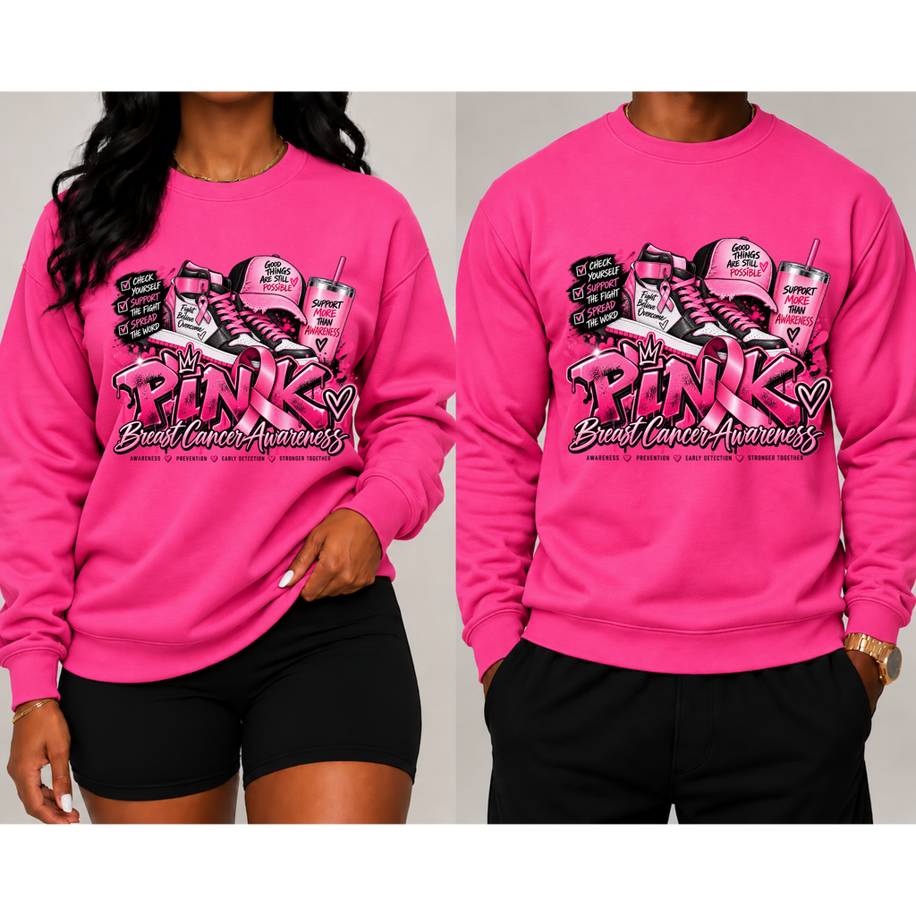 Pink Drip Sweatshirt