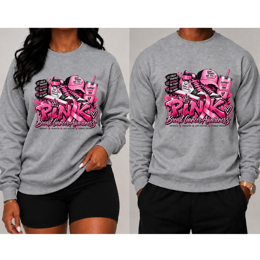 Pink Drip Sweatshirt