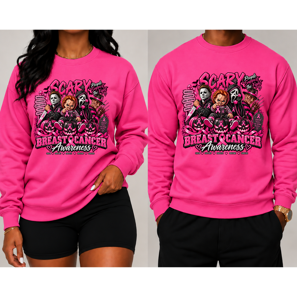 Scary People Support The Fight Sweatshirt
