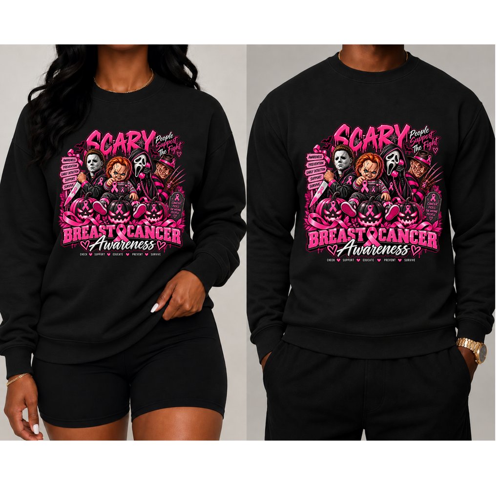 Scary People Support The Fight Sweatshirt